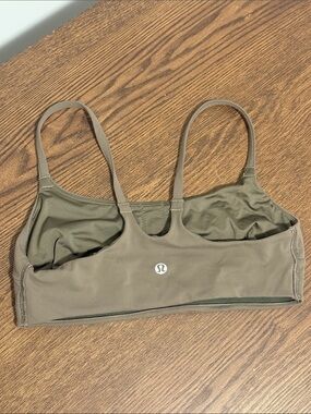 lululemon athletica Olive Strappy Light-Support Sports Bra